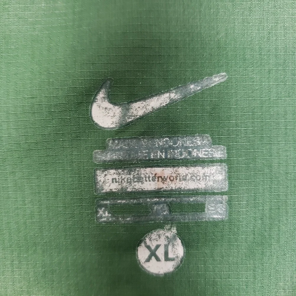 Nike Oregon Ducks 1/4 Zip Warm Up‎ Jackey Green Game Day Colligate Men's XL